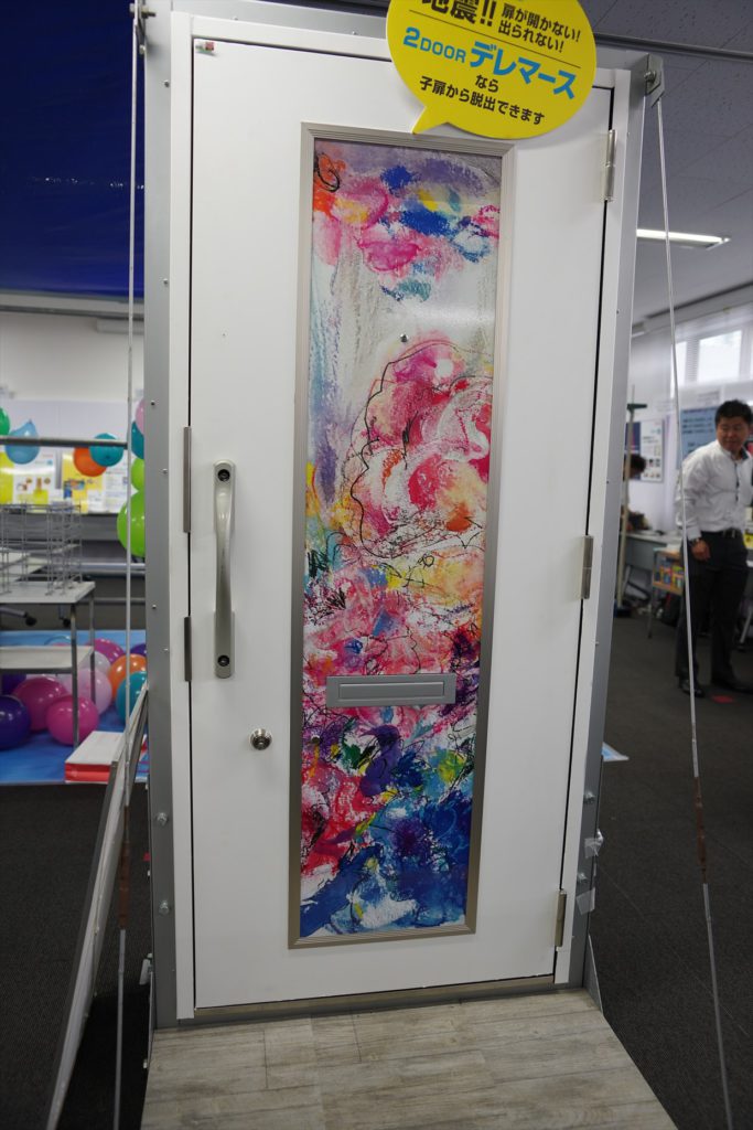 会員企業が取り扱う防災用品の展示や